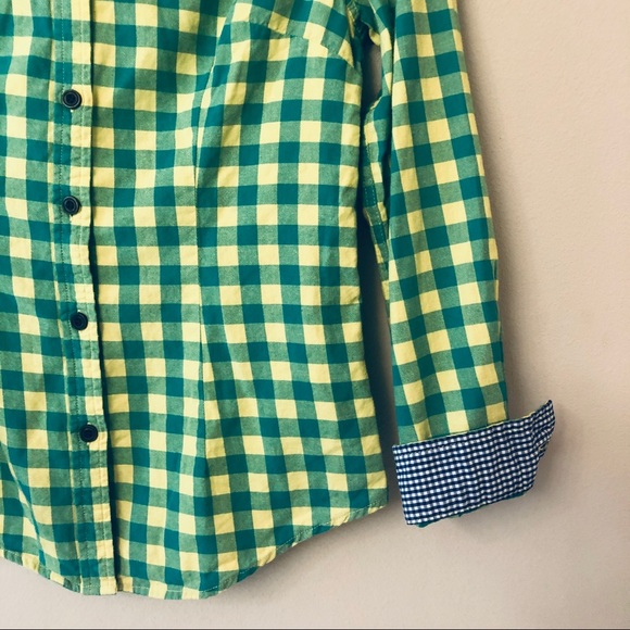 Veri Gude Button Down Shirt Plaid Check & Gingham Size Small - Picture 6 of 8